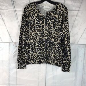 VAN HEUSEN Animal print cardigan new without tag